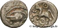FRANCE Denier à la tête casquée EDUENS, ÆDUI (BIBRACTE, Area of the Mont-Beuvray) Autun (71) c. 80-50 AC. (15mm, 1,93g, 6h) -