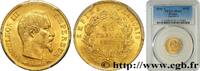 FRANCE 10 francs or Napoléon III, tête nue SECOND EMPIRE Paris 1856 (19mm, 3,23g, 6h) -