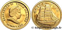 COOK ISLANDS 10 Dollar Proof Gorch Fock COOK ISLANDS 2008 (14mm, 1g, 12h) -