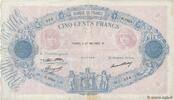 FRANCE 500 Francs BLEU ET ROSE FRANCE 500 Francs BLEU ET ROSE 1937 F+ -