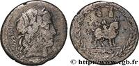 THE REPUBLIC (280 BC to 27 BC) Denier FONTEIA Rome 85 AC. (18,5mm, 3,61g, 6h) -