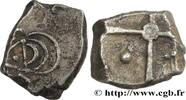 FRANCE Drachme “à la tête triangulaire”, S. 118 ? GALLIA - SOUTH WESTERN GAUL - CADURCI (Area of Cahors) IIe-Ier siècle av. J.-C (10,5mm, 2,54g, 12h) -