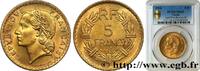 FRANCE 5 francs Lavrillier, bronze-aluminium PROVISIONAL GOVERNEMENT OF THE FRENCH REPUBLIC 1946 (31mm, 12,00g, 6h) -