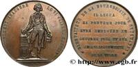 FRANCE Médaille, Inauguration du monument de David de Pur MONUMENTS Suisse, Neuchâtel 1855 (37mm, 23,48g, 12h) -