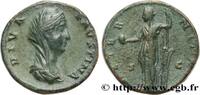 THE ANTONINES (96 AD to 192 AD) Sesterce FAUSTINA MAJOR Rome 141 (29mm, 22,34g, 6h) -