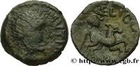 FRANCE Bronze SVTICOS, classe V à la petite tête de face VELIOCASSES (Area of Norman Vexin) c. 50-40 AC. (15mm, 2,80g, 6h) -