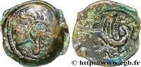 FRANCE Bronze au loup et au pégase, revers à l’esse BITURIGES CUBI, UNSPECIFIED Ier siècle avant J.-C. (15mm, 4,54g, 6h) -