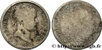 FRANCE 2 francs Napoléon Ier tête laurée, République fran PREMIER EMPIRE / FIRST FRENCH EMPIRE Paris 1807 (26,94mm, 9,36g, 6h) -