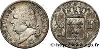 FRANCE 1/4 franc Louis XVIII LOUIS XVIII Rouen 1818 (15mm, 1,23g, 6h) -
