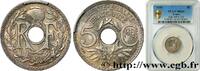 FRANCE 5 centimes Lindauer, grand module III REPUBLIC Paris 1918 (19mm, 3g, 6h) -