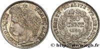 FRANCE 20 centimes Cérès, IIe République II REPUBLIC Paris 1850 (15mm, 0,89g, 6h) -
