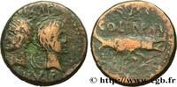 THE JULIO-CLAUDIANS (27 BC to 69 AD) Dupondius AUGUSTUS and AGRIPPA Nîmes, Gaule c. 20-14 AC. (26,5mm, 12,34g, 9h) -