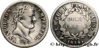 FRANCE Demi-franc Napoléon Ier tête laurée, Empire frança PREMIER EMPIRE / FIRST FRENCH EMPIRE Paris 1814 (18mm, 2,42g, 6h) -