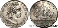 FRANCE La Rochelle (Louis XV) LES CHAMBRES DE COMMERCE 1754 (28,5mm, 7,14g, 6h) -