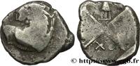 Classic 2 (400 BC to 350 BC) Hemidrachme ou tetrobole THRACE - THRACIAN CHERSONESE - CHERRONESOS Cardia, Thrace c. 350 AC. (12mm, 2,35g, 3h) -
