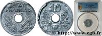 FRANCE 10 centimes État français, petit module FRENCH STATE 1943 (17mm, 1,50g, 6h) -