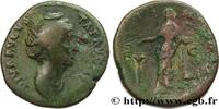 THE ANTONINES (96 AD to 192 AD) Sesterce FAUSTINA MAJOR Rome 141 (32mm, 22,48g, 12h) -