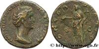 THE ANTONINES (96 AD to 192 AD) Sesterce FAUSTINA MAJOR Rome 139 (32mm, 24,24g, 5h) -