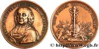 FRANCE Médaille, Cardinal de Fleury PERSONNAGES 1736 (54,5mm, 75,35g, 12h) -