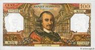 FRANCE 100 Francs CORNEILLE FRANCE 100 Francs CORNEILLE 1971 XF+ -