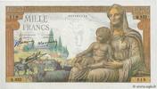 FRANCE 1000 Francs DÉESSE DÉMÉTER FRANCE 1000 Francs DÉESSE DÉMÉTER 1942 AU -