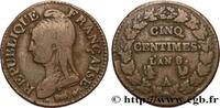 FRANCE Cinq centimes Dupré, grand module CONSULATE Paris/Rouen 1800 (28mm, 8,66g, 6h) -