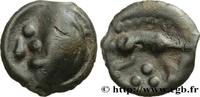 FRANCE Potin au sanglier enseigne GALLIA - AULERCI EBUROVICES (Area of Évreux) Évreux (27) c. 60-50 AC. (15,5mm, 2,39g, 9h) -
