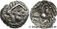 FRANCE Denier d'argent scyphate dit “à l'hippocampe” GALLIA - AULERCI EBUROVICES (Area of Évreux) Évreux (27) c. 60-50 AC. (16mm, 0,68g, 6h) -