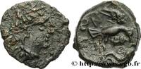 FRANCE Bronze “à l’aigle et au serpent” GALLIA - CARNUTES (Beauce area) Chartres (28) c. avant 52 AC. (16mm, 3,14g, 4h) -