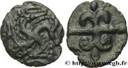 FRANCE Bronze au swastika VELIOCASSES (Area of Norman Vexin) c. 60-50 AC. (16,5mm, 2,04g, h) -