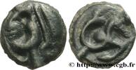FRANCE Potin à l’hippocampe, tête casquée EDUENS, ÆDUI (BIBRACTE, Area of the Mont-Beuvray) Autun (71) c. 60-50 AC. (19,5mm, 4,25g, h) -