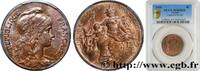 FRANCE 5 centimes Daniel-Dupuis III REPUBLIC 1900 (25mm, 5g, 6h) -
