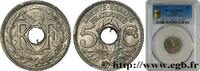 FRANCE 5 centimes Lindauer, grand module III REPUBLIC Paris 1917 (19mm, 3g, 6h) -