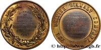 FRANCE Médaille, Concours de Boulangerie, 2e prix BOULANGERIE et PÂTISSERIE : Corps de métier et compagnonnage Angleterre, Aylesbury 1909 (44,5mm, 45,47g, 12h) -