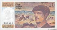 FRANCE 20 Francs DEBUSSY FRANCE 20 Francs DEBUSSY 1982 AU -