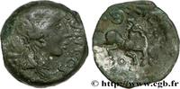 FRANCE Bronze SVTICCOS, classe IV au cheval VELIOCASSES (Area of Norman Vexin) c. 50-40 AC. (15,5mm, 3,53g, 10h) -