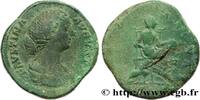 THE ANTONINES (96 AD to 192 AD) Sesterce FAUSTINA MINOR Rome 165-175 (32mm, 24,62g, 6h) -