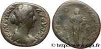 THE ANTONINES (96 AD to 192 AD) Sesterce FAUSTINA MINOR Rome 161 - 176 (30mm, 19,66g, 5h) -
