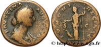 THE ANTONINES (96 AD to 192 AD) Sesterce FAUSTINA MINOR Rome 156-161 (31,5mm, 22,38g, 6h) -