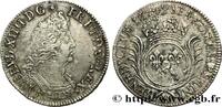 FRANCE Demi-écu aux palmes LOUIS XIV THE SUN KING La Rochelle 1694 (34mm, 13,49g, 6h) -