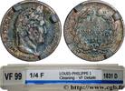 FRANCE 1/4 franc Louis-Philippe LOUIS-PHILIPPE I Lyon 1831 (15mm, 1,2g, 6h) -