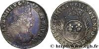 FRANCE Demi-écu aux palmes LOUIS XIV THE SUN KING Troyes 1695 (33,5mm, 13,44g, 6h) -