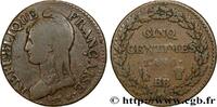 FRANCE Cinq centimes Dupré, grand module DIRECTOIRE Strasbourg/Paris 1799 (27,88mm, 9,24g, 6h) -