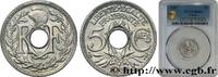 FRANCE 5 centimes Lindauer, grand module III REPUBLIC 1920 (19,08mm, 3g, 6h) -