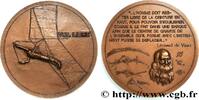 FRANCE Médaille, Léonard de Vinci SCIENCES & SCIENTIFIQUES Monnaie de Paris 1983 (67,5mm, 155,9g, 12h) -