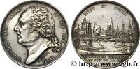 FRANCE Chambre de commerce de La Rochelle (Louis-XVIII) LES CHAMBRES DE COMMERCE 1823 (33mm, 16,34g, 12h) -