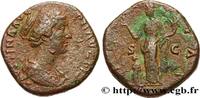 THE ANTONINES (96 AD to 192 AD) Sesterce FAUSTINA MINOR Rome 147-150 (30mm, 22,27g, 11h) -