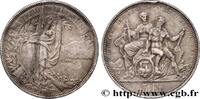 SWITZERLAND 5 Francs, concours de Tir de Lugano SWITZERLAND 1883 (37mm, 24,96g, 6h) -