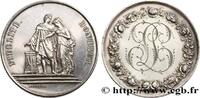 FRANCE Médaille de mariage, Fidélité et Bonheur AMOUR ET MARIAGE 1888 (39mm, 24,82g, 12h) -