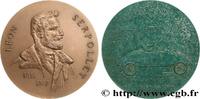 FRANCE Médaille, Léon Serpollet SCIENCES & SCIENTIFIQUES Monnaie de Paris 1975 (67,5mm, 139,78g, 12h) -